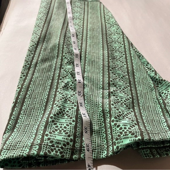 PrAna ~ Green and Brown Sleeveless Summer Dress - Picture 7 of 7